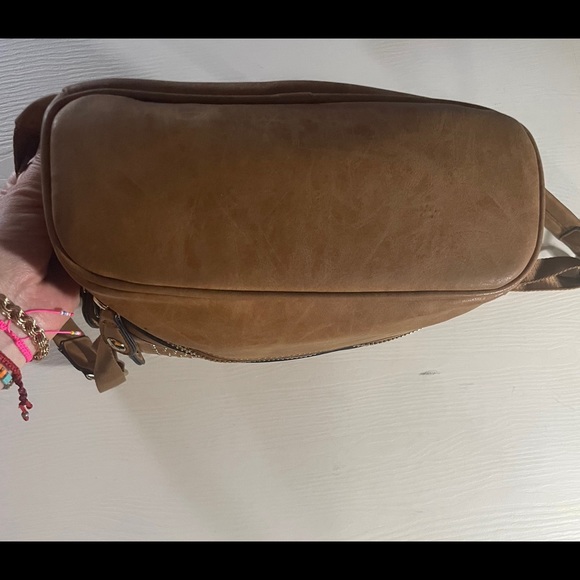 MARC NEW YORK ANDREW MARC BROWN FAUX LEATHER BACKPACK - Picture 8 of 8